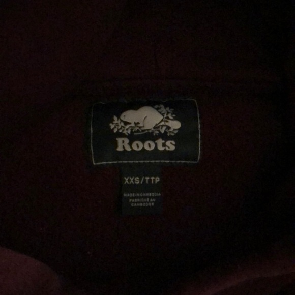 Burgundy roots hoodie - Picture 2 of 4
